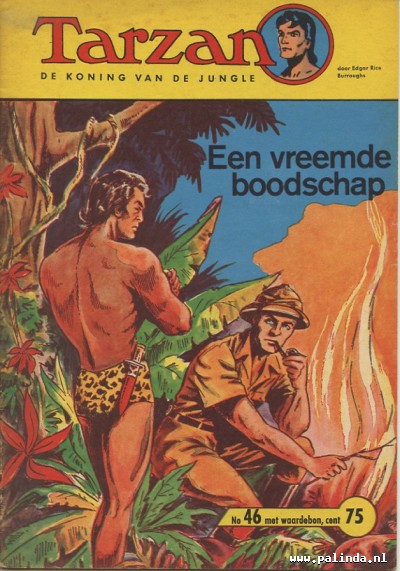 Tarzan : Een vreemde bodschap. 1