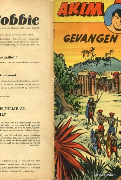 Akim held van het oerwoud : Gevangen. 3