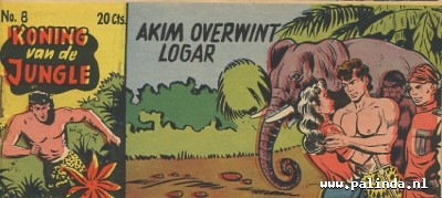 Akim koning van de jungle : Akim overwint Logar. 1