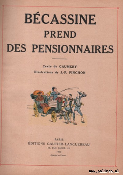 Becassine : Prend des pensionnaires. 4