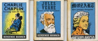 Beroemde mannen : Mozart / jules Verne / Charlie Chaplin. 1