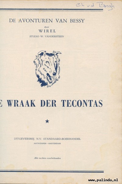 Bessy : De wraak der Tecontas. 4