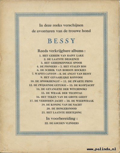 Bessy : Het laatste hertejong. 2