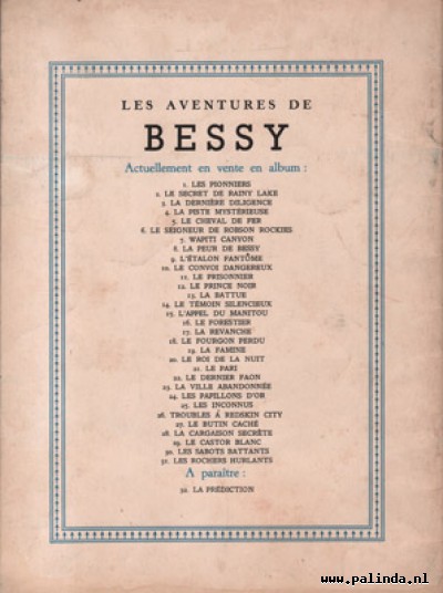 Bessy (Frans) : Le pari. 2