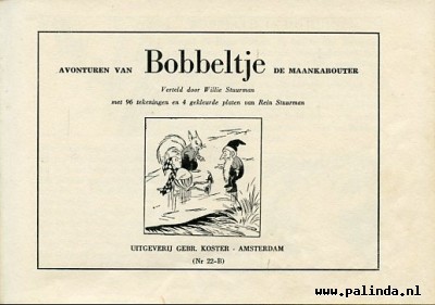 Bobbeltje : De avonturen van Bobbeltje de Maankabouter. 4