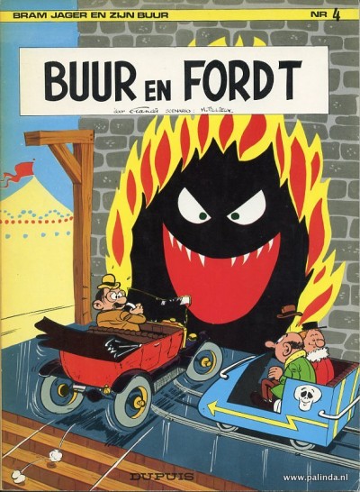 Bram Jager en zijn buur : Buur en Ford T. 1