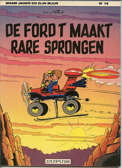 Bram Jager en zijn buur : De Ford T maakt rare sprongen. 1