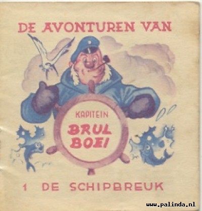 Kapitein Brulboei : De schipbreuk. 1