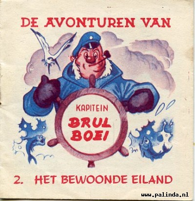 Kapitein Brulboei : Het bewoonde eiland. 1