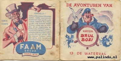 Kapitein Brulboei : De waterval. 3