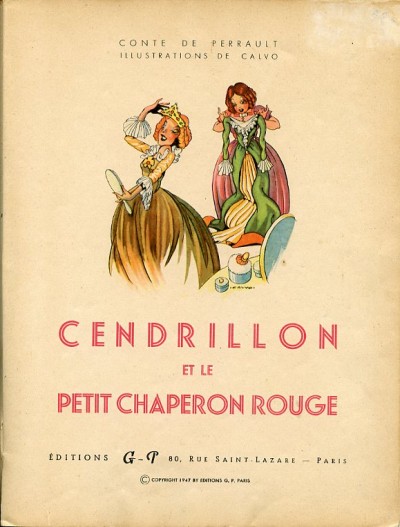 Cendrillon : Cendrillon et le petit chaperon rouge. 4