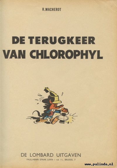 Chlorophyl : De terugkeer van Chlorophyl. 4