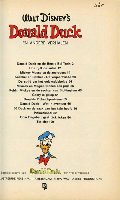 Donald Duck en andere verhalen, 1e reeks : Donald Duck en andere verhalen nr. 16. 4