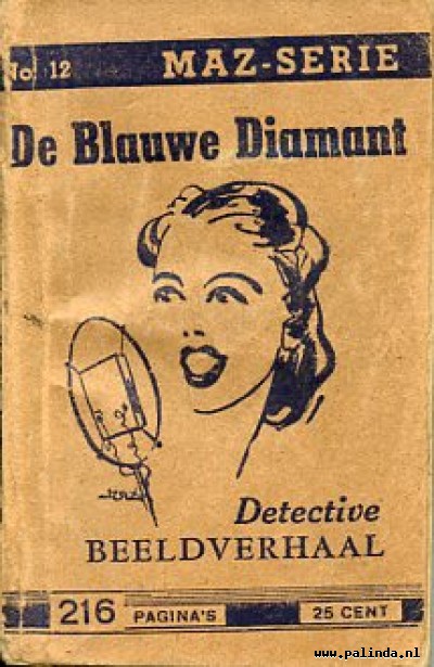 Dick Bos : De blauwe diamant 1