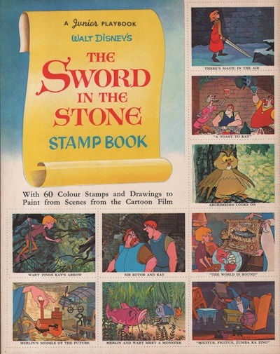 Plakplaatjesboek : The sword in the stone. 2