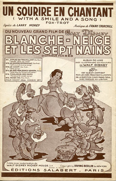 Sneeuwwitje : Blanche-neige et les sept nains. 1