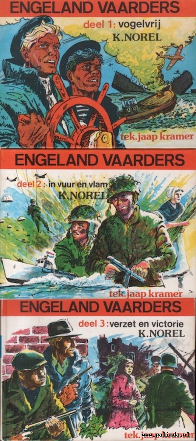 Engelandvaarders : Vogelvrij / In vuur en vlam / Verzet en victorie. 1