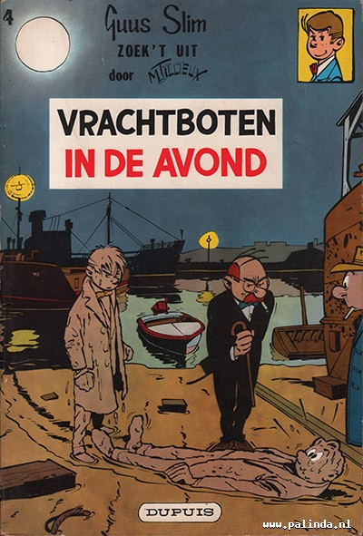 Guus Slim : Vrachtboten in de avond. 1