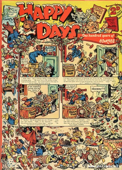 Happy days : One hundred years of comics. 1