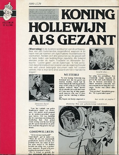 Hollewijn de kleine : Hollewijn als gezant. 1