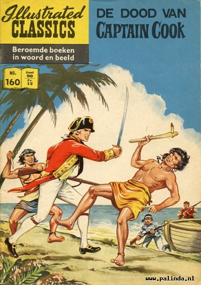 Illustrated classics : De dood van capitain Cook. 1