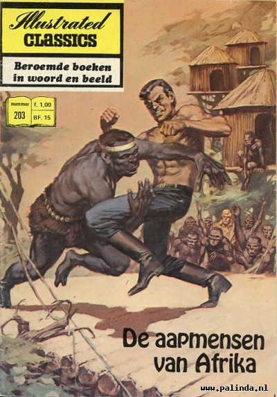 Illustrated classics : De aapmensen van Afrika. 1