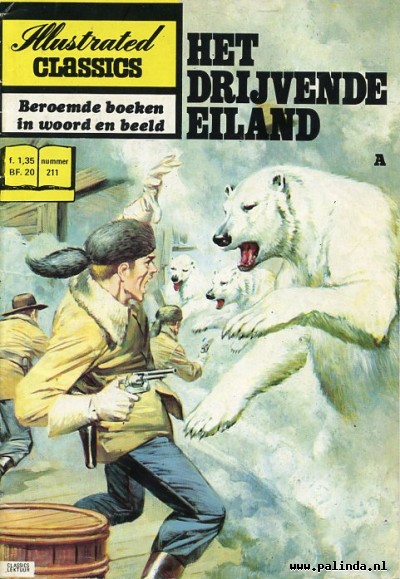 Illustrated classics : Het drijvende eiland. 1