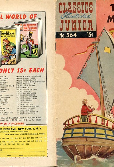 Classics illustrated junior : The salt mountain. 3