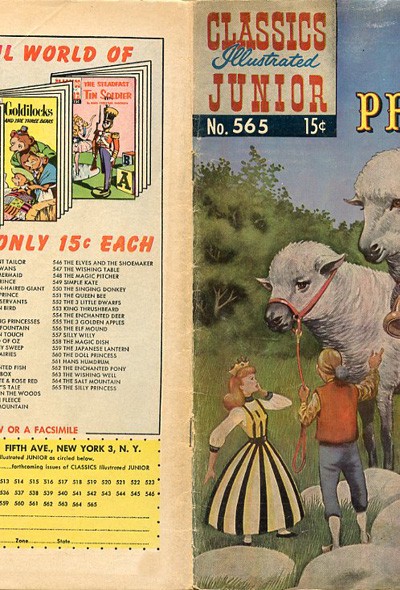 Classics illustrated junior : The silly princess. 3