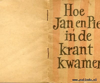 Jan en Piet : Hoe Jan en Piet in de krant kwamen. 3