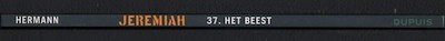 Jeremiah : Het beest. 3