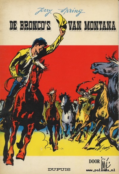 Jerry Spring : De bronco's van Montana. 1