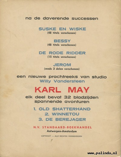 Karl May : De berejager. 2