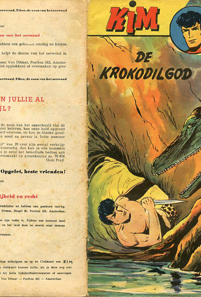 Kim, held van de jungle : De krokodilgod. 3