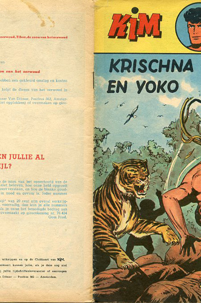 Kim, held van de jungle : Krischna en Yoko. 3