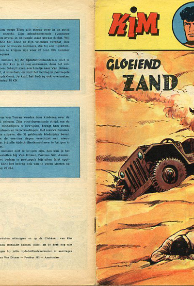 Kim, held van de jungle : Gloeiend zand. 3