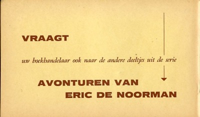 Eric de noorman, oblongserie : De onwillige held. 2