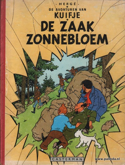 Kuifje (eerste serie hc) : De zaak zonnebloem. 1