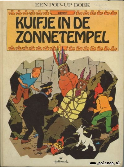 Kuifje pop-up : Kuifje in de zonnetempel. 1