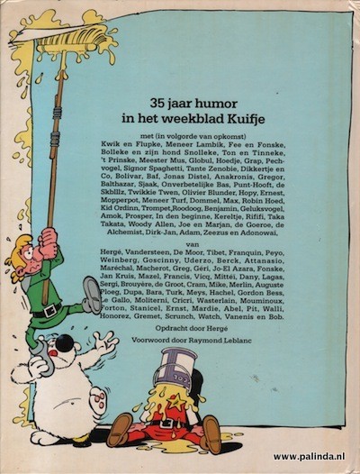 Kuifje : Kuifje 35 jaar humor. 2