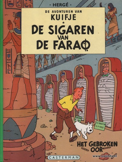 Kuifje : Het gebroken oor / De sigaren van de farao. 1