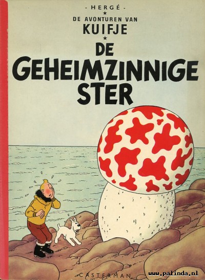 Kuifje (linnen rug) : De geheimzinnige ster. 1