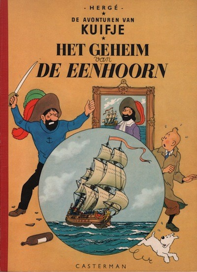 Kuifje (linnen rug) : Het geheim van de eenhoorn. 1