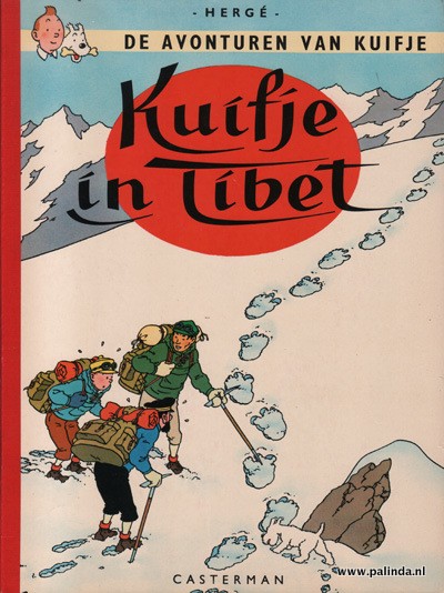 Kuifje (linnen rug) : Kuifje in Tibet. 1
