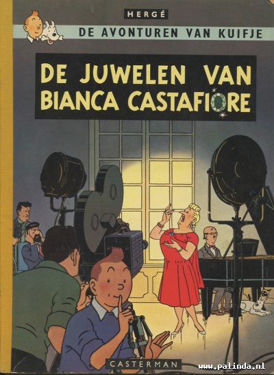 Kuifje (linnen rug) : De juwelen van Bianca Castafiore. 1