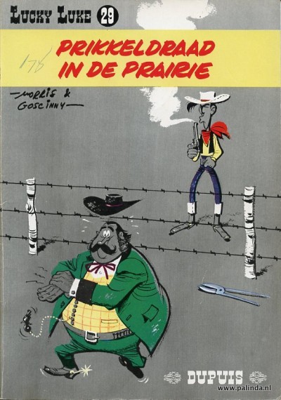 Lucky Luke : Prikkeldraad in de prairie. 1