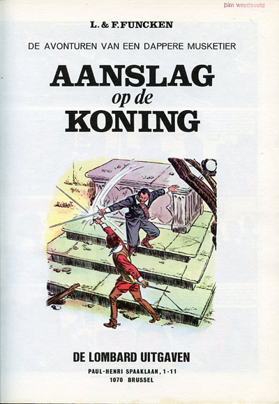Een dappere musketier : Aanslag op de koning. 5
