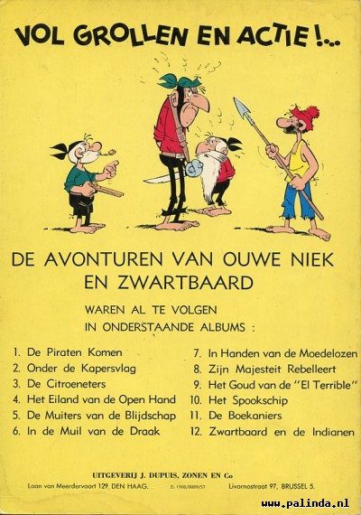 Ouwe Niek : Zwartbaard en de indianen. 2