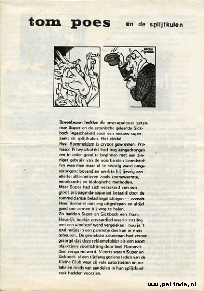 Tom Poes : Tom Poes en de splijtkulen. 1