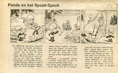Panda krantenknipsel : Panda en het spook-spook. 2